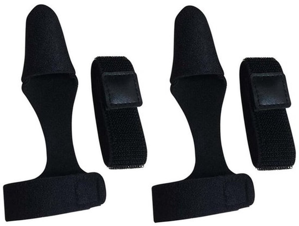 Hengelmouw - Uitbreidbare Neopreen Hengelstok Handschoen - Hengelriem - Beschermhoes - Set van 2 - Hoge Veerkracht - Hengelbescherming