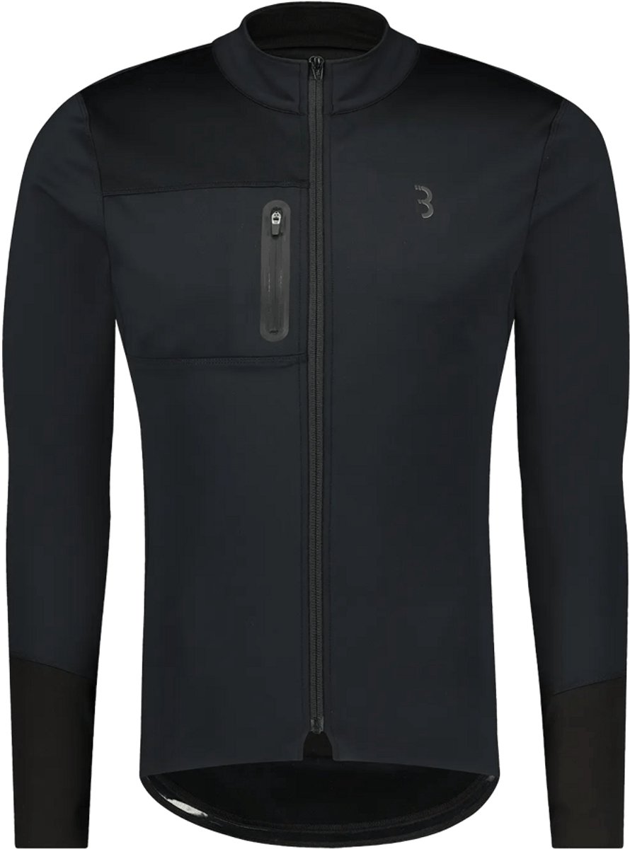 BBB Cycling ColdGuard Fietsjack Winter - Winddicht en Waterafstotend - Racefiets Kleding - Zwart - Maat M - BBW-457