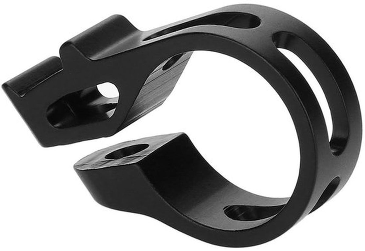 Fietsversnellingsschakelaar - Snelsluitingsmechanisme - Aluminium - Zwart - Fietsaccessoires - Voor 22.2 mm handvatten - Geschikt voor X7...