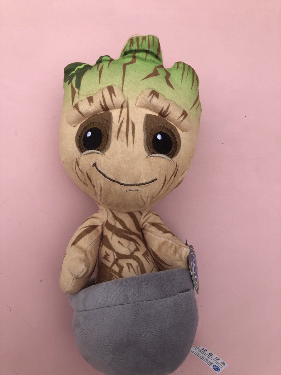 Marvel - Guardians of the Galaxy Vol.2 - Knuffel - Baby Groot Bloempot - Pluche - 25 cm