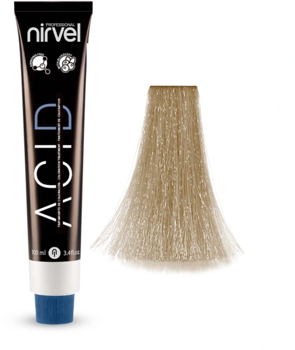 Nirvel ACID SOFT CARAMEL 8/3 / Professionele haarkleuring met zure pH-waarde 100 ml