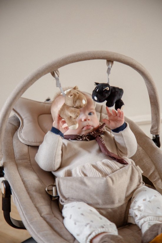 MamaLoes Nola Zwart Deluxe Elektrische Babyschommel van Merkloos — afbeelding 5