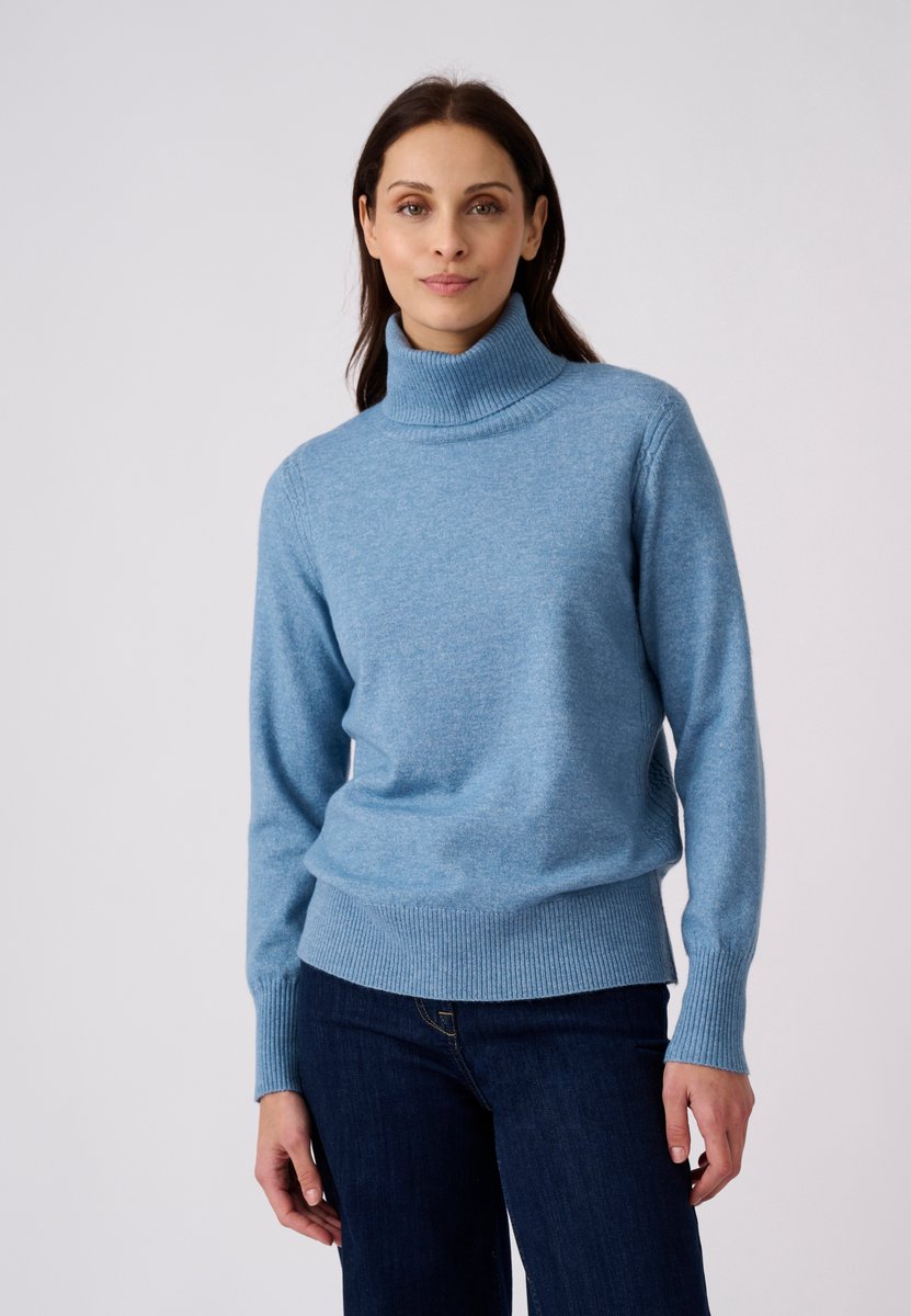 Damart - Coltrei van fijn Thermolactyl breisel - Dames - Blauw - M