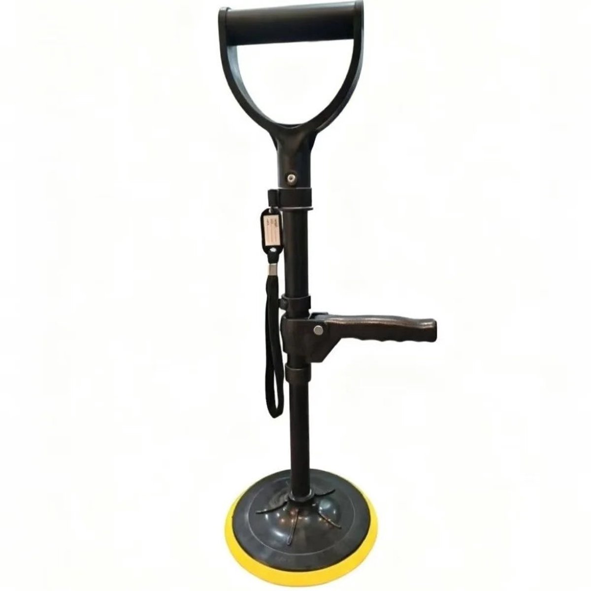 Home & Beyond® Opstahulp - Verstelbare Stahulp met Antislipvoet - Mobiliteitshulpmiddel voor Binnen en Buiten - Zwart - 47,5-54 cm