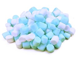 Babysweeties Mini Spekjes Marshmallows Blauw-Wit - 1 kilo