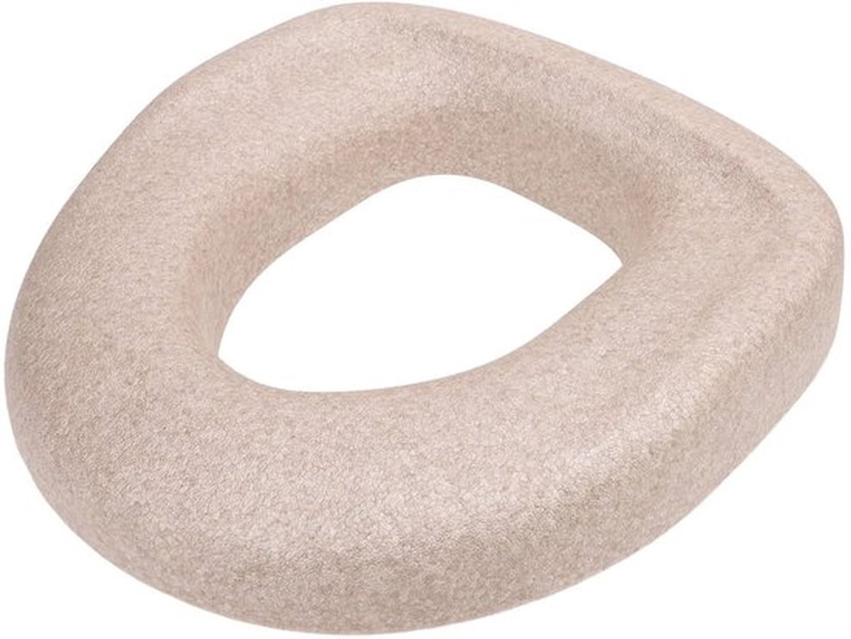 Toiletbrilverhoger 10 cm - Herbruikbaar/Wasbaar - Zacht Comfort - Lichtgewicht - Valbestendig - EPP Materiaal - Toiletkussen