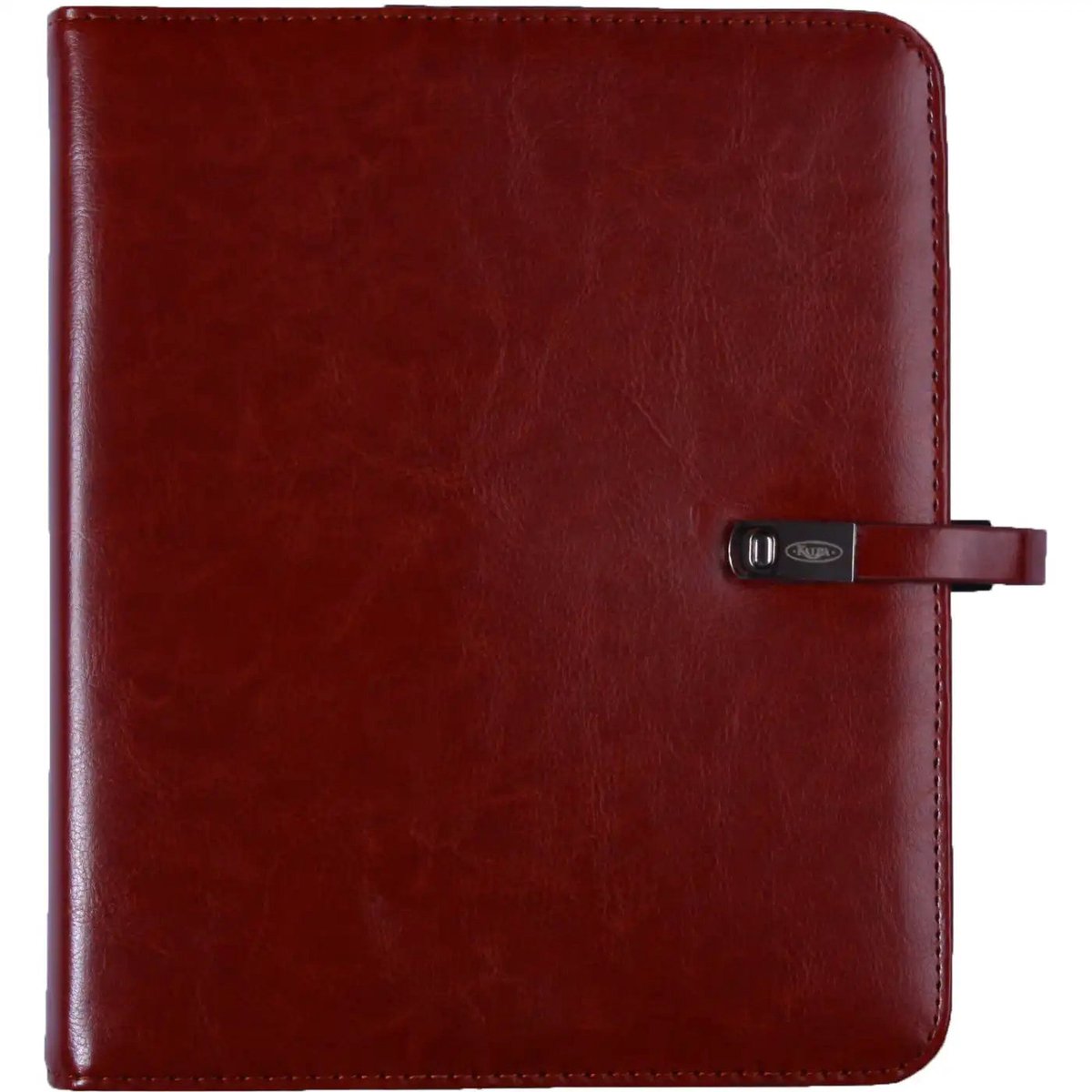 1011-40 A5 Agenda Organizer Cognac 1 week per 2 paginas 2026-2027-2028