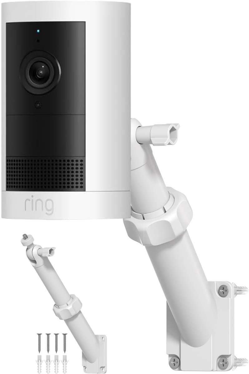 Solidchoice - Verlengde Camerahouder met 1/4 Inch Schroefdraad voor Beveiligingscamera's