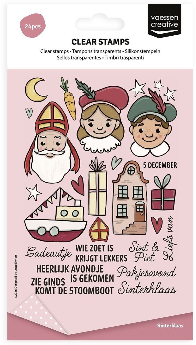 Clearstamps A6 Sinterklaas