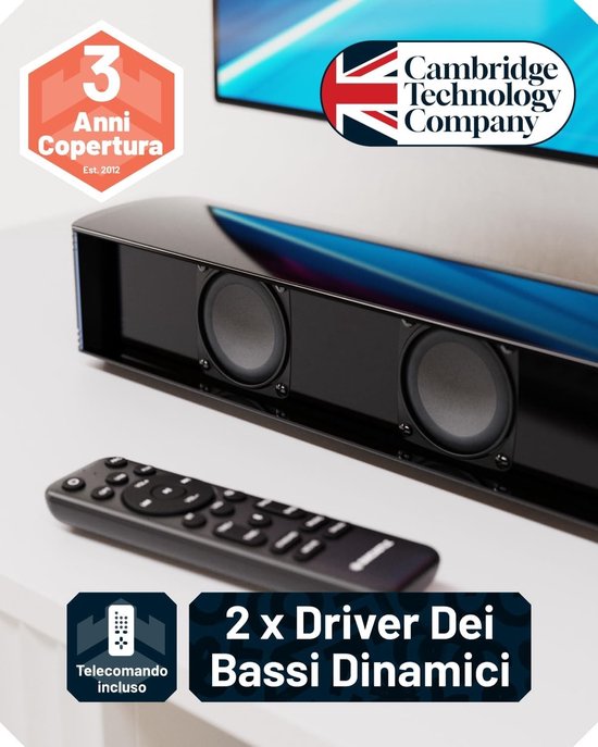 Mini soundbar - Zwart - 39 x 6 x 9 cm - 2.2-kanaals Bluetooth Speaker - Voor Thuisbioscoop en TV van MINI — afbeelding 5