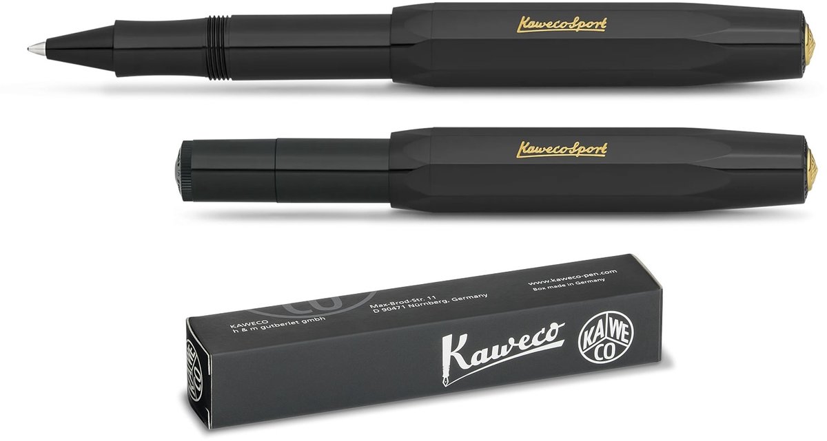 Kaweco - Rollerbalpen - Gel Roller - Sport Classic - Black - M