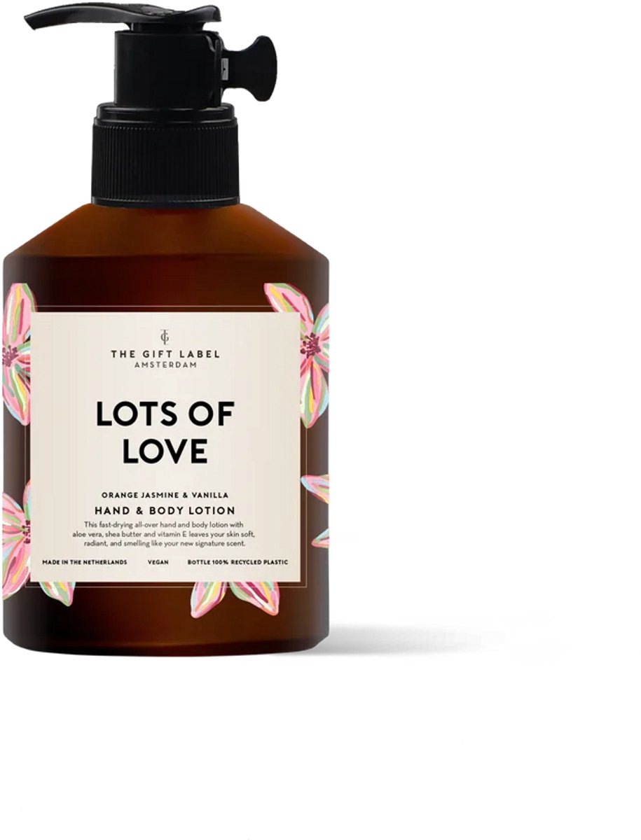 The Gift Label Lots of Love handlotion