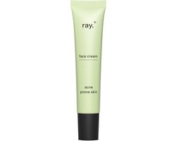 Ray - Gelaatscrème Acnegevoelige Huid - 40ml - Niacinamide En Rijstzetmeel - Tegen Puistjes En Onzuiverheden