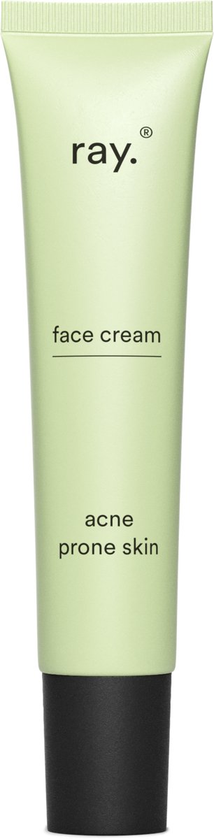 Ray - Gelaatscrème Acnegevoelige Huid - 40ml - Niacinamide En Rijstzetmeel - Tegen Puistjes En Onzuiverheden