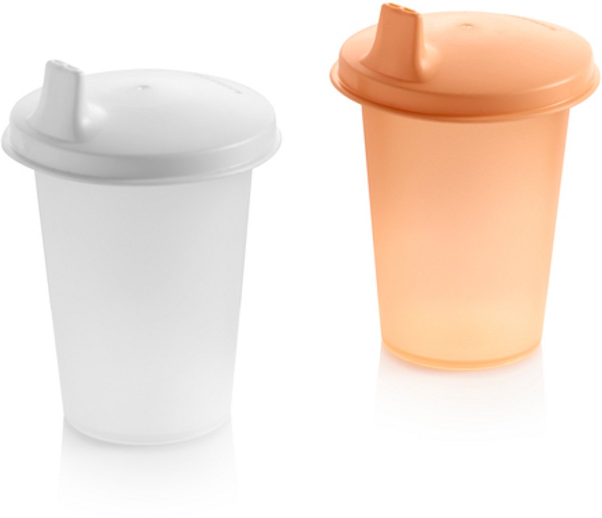 Tupperware Oefenbekers 2 stuks