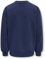 Only sweater meisjes - donkerblauw - KOGamaze - maat 122/128