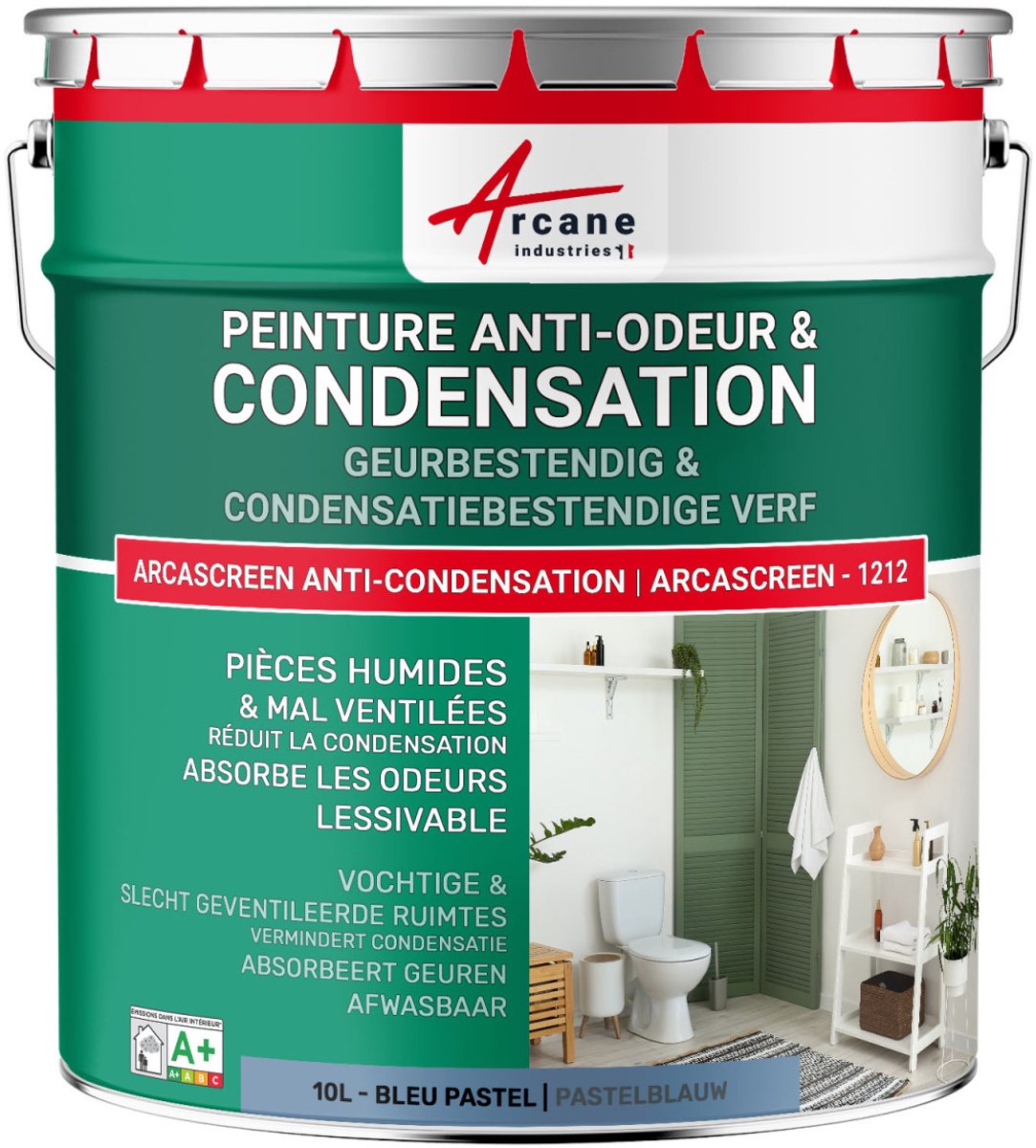 Anti-condensatieverf, anti-geurverf voor vochtige ruimtes: ARCASCREEN ANTI-CONDENSATION
