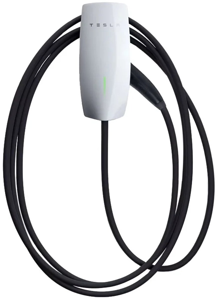 Tesla Wall Connector Gen 3 MID - Laadpaal 22 kW - 3 fase 32A - Type 2 kabel 7,3 m - MID kWh-meter voor ERE-registratie - Wit