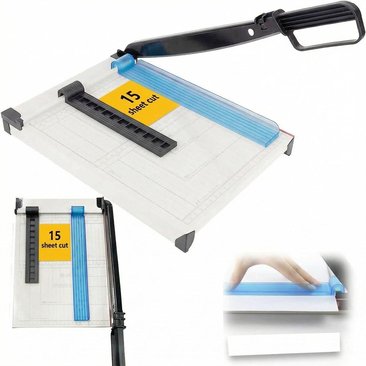 Solidchoice - Precisie Papier Snijmachine met Veiligheidsfunctie