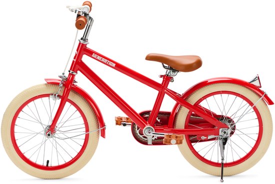 Generation Retro 16 inch Rood - Kinderfiets van Generation — afbeelding 4