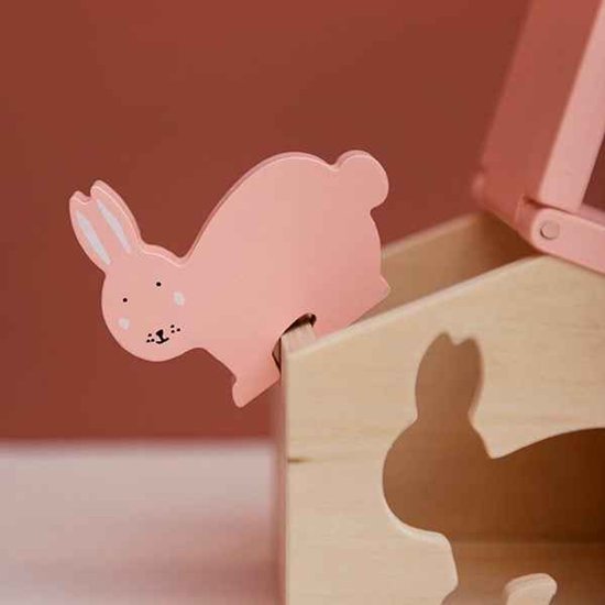 Trixie - Vormsorteerder Houten huis - Konijn van Trixie — afbeelding 5
