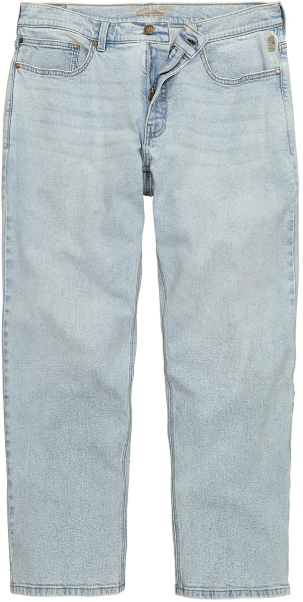 STHUGE - Heren - Jeans baggy fit 5-pocket vintage look tot 72 - Gebleekt denim - Maat 62