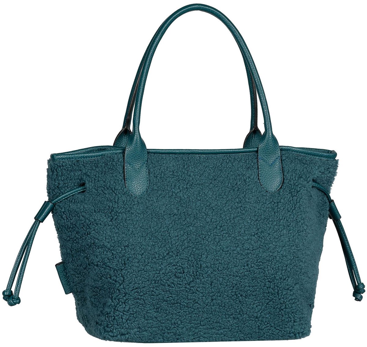 Gabor schoudertas Granada Fur Zip Shopper Petrol