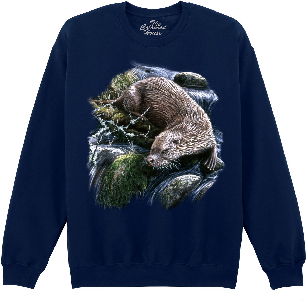 Exploring Otter The Coloured House Sweater S