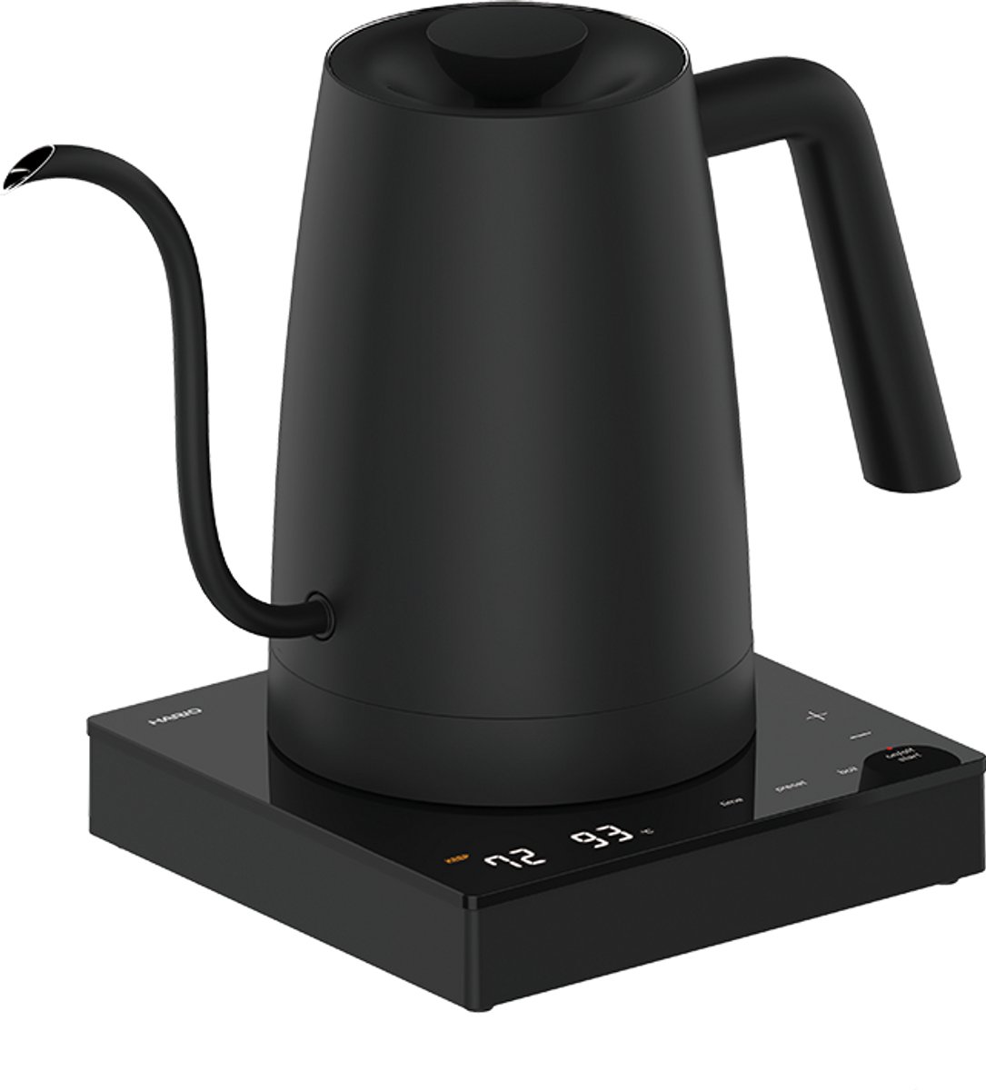 HARIO Electric Kettle Lyra - Elektrische Waterketel - Temperatuurcontrole - Zwart