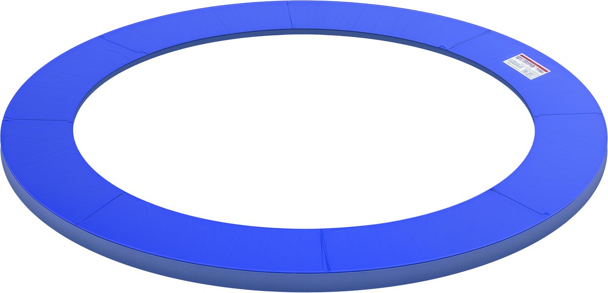 Beschermingspads Randafdekking Trampoline - Ø 244 cm - UV-bestendig - scheurbestendig - blauw