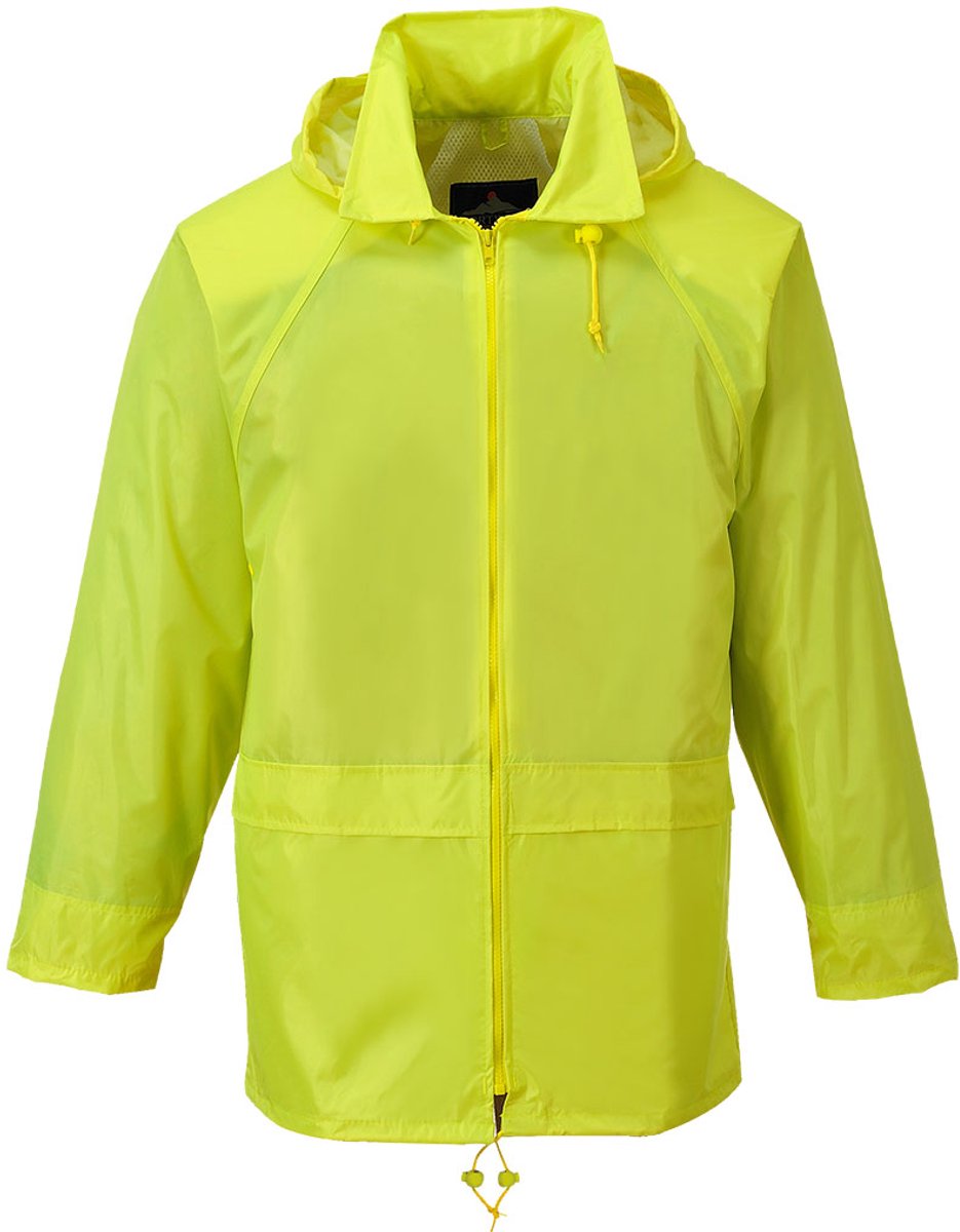 Regenjas Geel Maat S