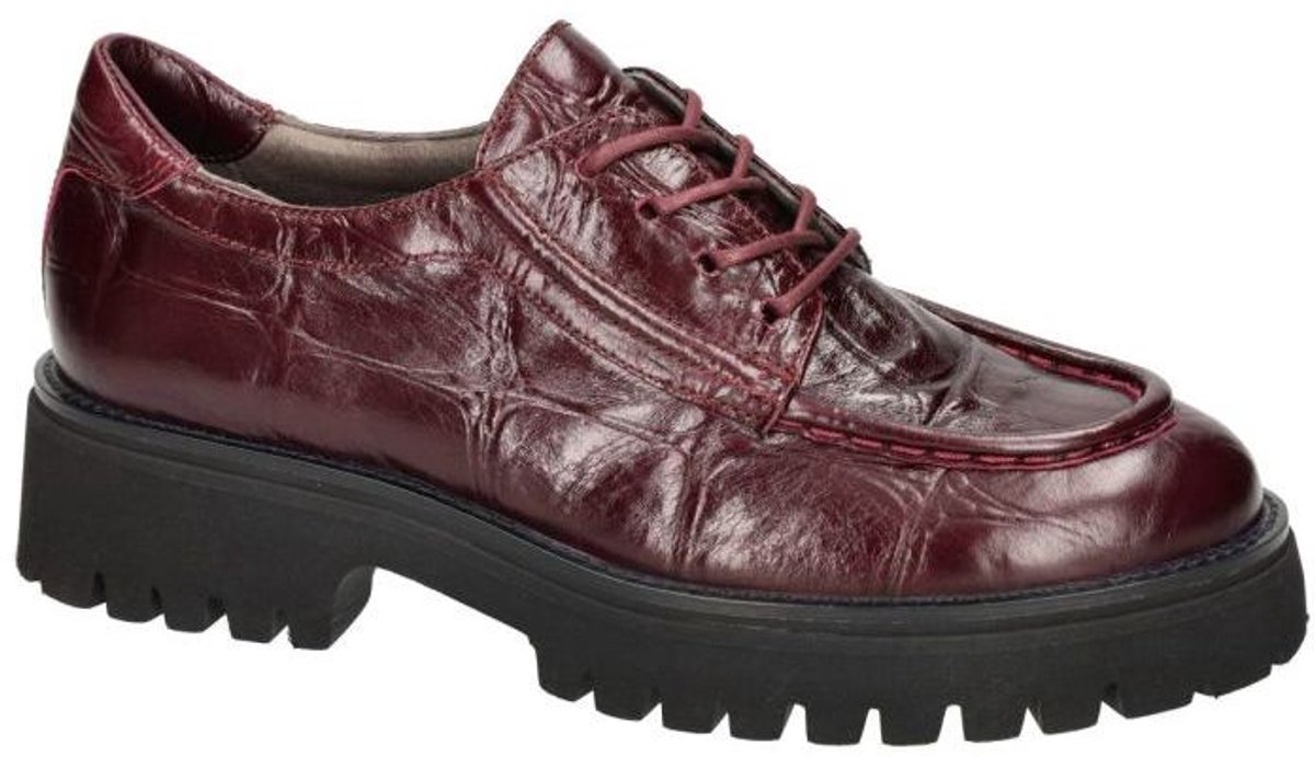 Softwaves -Dames - bordeaux - lage gesloten schoenen - maat 41
