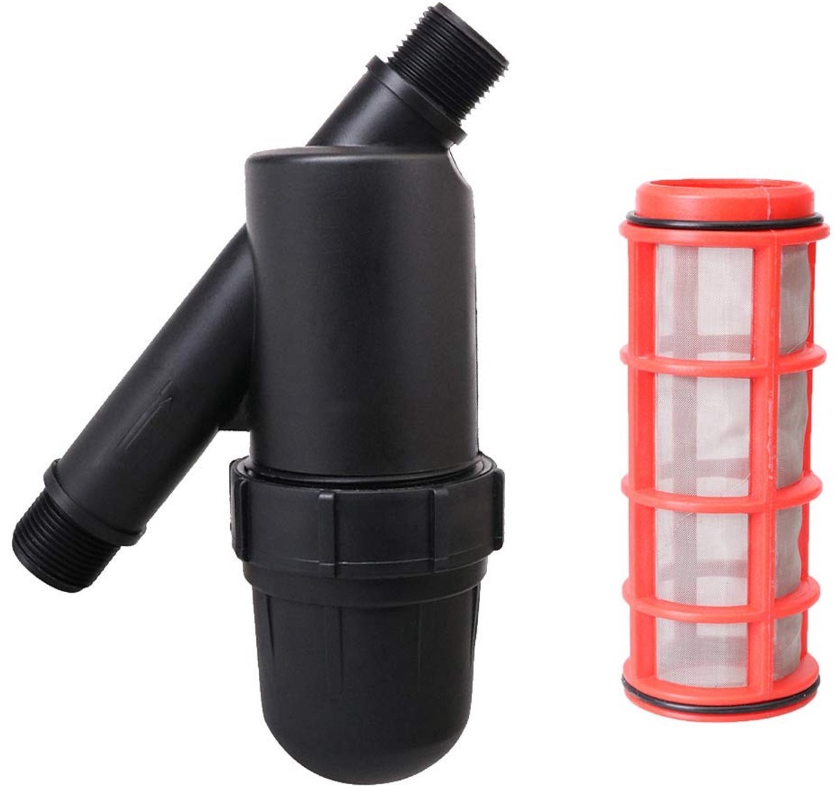 Vijverfilter met UV lamp - Zwart - 3/4 inch - Zeeffilter voor irrigatiesystemen