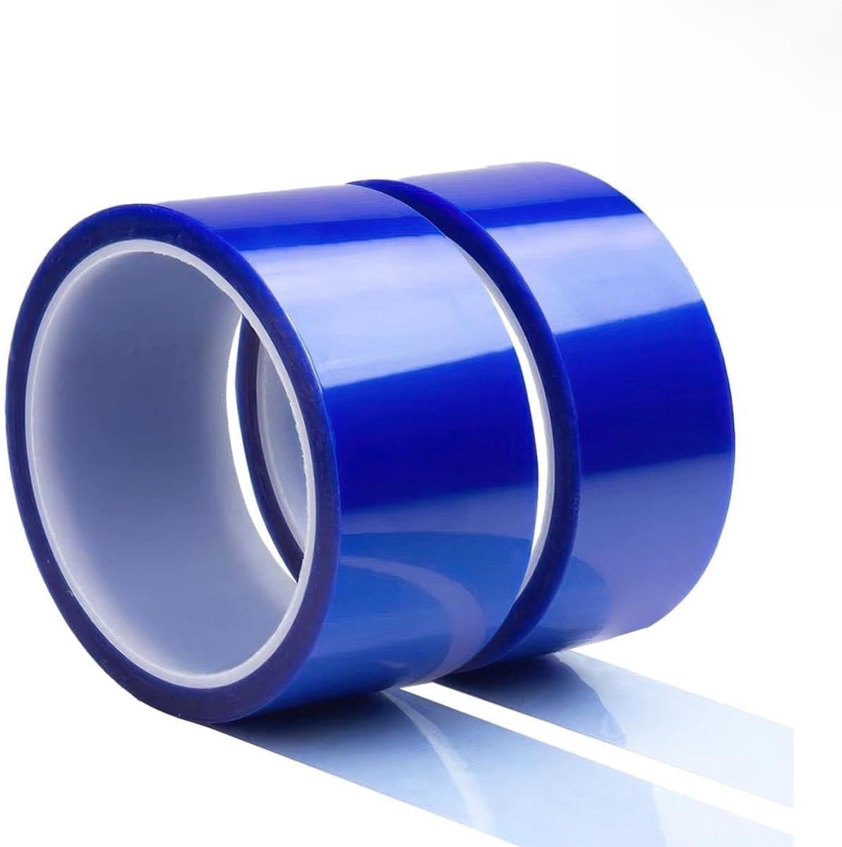 Hittebestendige Lijmtape 50mm x 33m, Restvrij en Temperatuurbestendig tot 230°C, Ideaal voor Sublimatie, Elektronica en Circuitborden