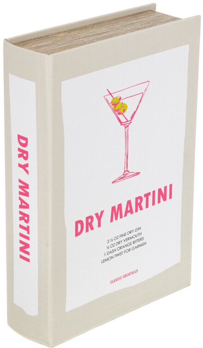 Opbergboek Dry Martini 30x21cm