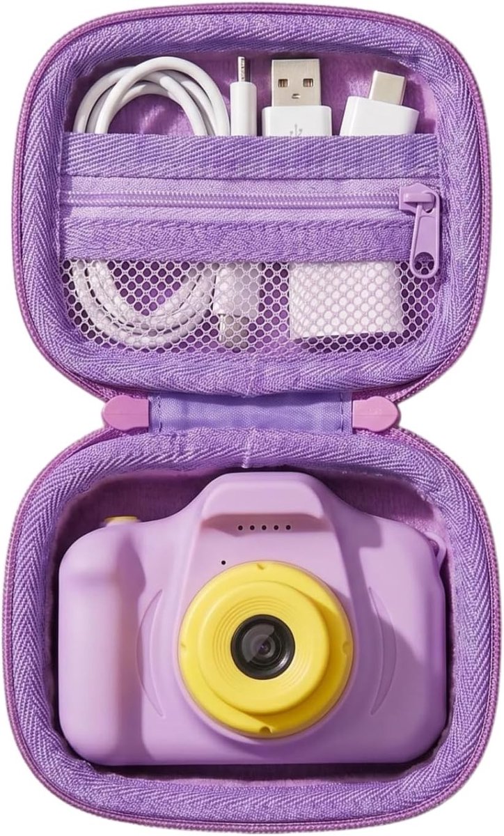 Interactieve Tas voor Bitzee Digitale Huisdieren - Speelgoed voor Kinderen, Paars, Perfecte Cadeaus