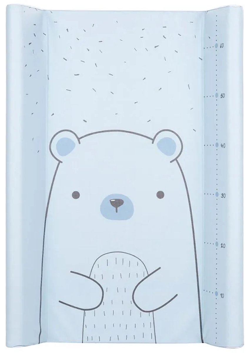 Kikkaboo Pvc Zachte Beer Met Mij Verschoontafel 70x50 Cm Blauw Kinderen