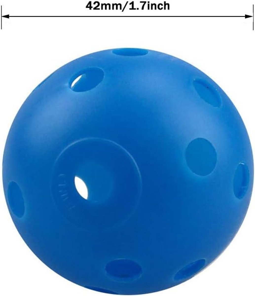Golfballen - Wit - 42 mm - Kunststof - Voor Schommeloefeningen