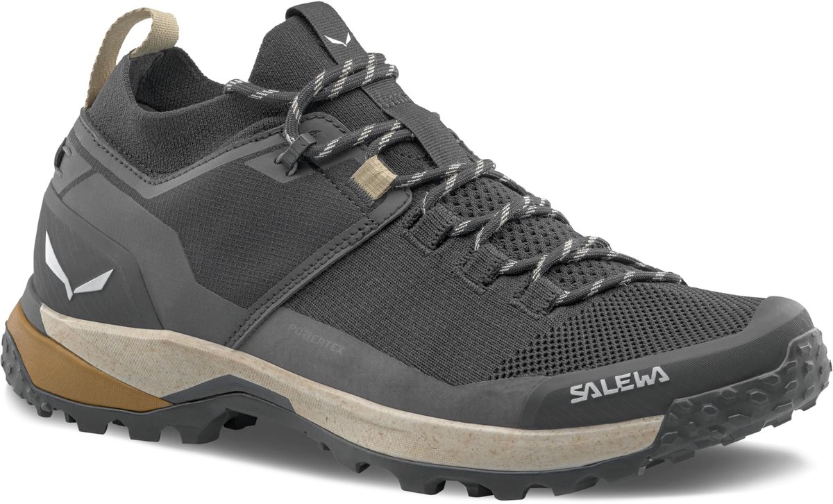 SALEWA Puez 2 Knit Powertex - Lage Wandelschoenen - Zwart - Maat 43