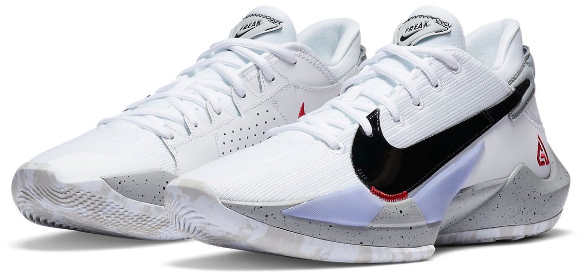 Nike Zoom Freak 2 – /University Fog/ Zoom Freak Lifestyle Unisex Sneakers Wit