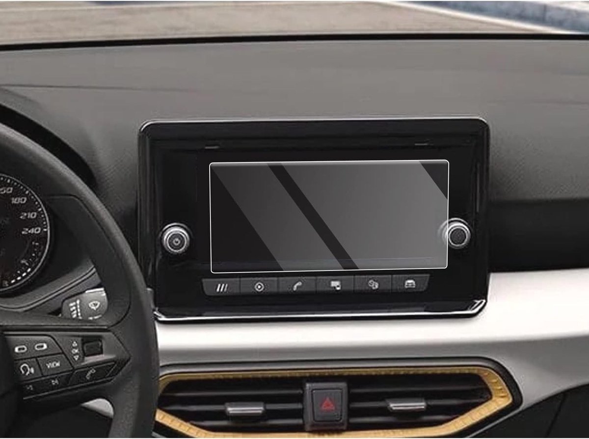 Navigatie Beschermfolie voor Seat Ibiza Arona 2022+ - 9H Krasbestendig Tempered Glass Screen Protector voor Auto GPS Scherm Accessoires (8.25 inch)
