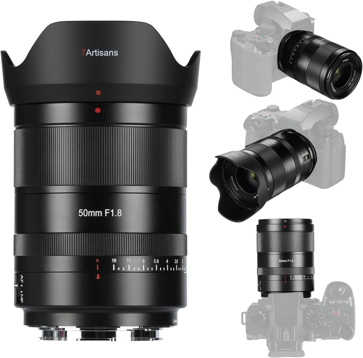 50mm F1.8 FE STM lens voor spiegelloze camera's - groot diafragma, ondersteuning voor oog-AF en gezichtsherkenning
