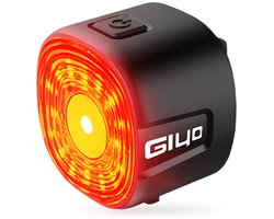 NIUAWASA Smart Rear Bike Lights - Remdetectie Auto On/Off Bike Achterlicht USB Oplaadbaar IP66 Waterdicht 6 Modes LED - ShopVlot