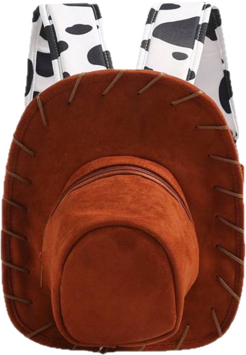 Westerse Cowboy Hoed Crossbody Tas - Retro Suède Schoudertas Dames/Unieke Cowboy Hoed Tas - Met Koeienprint Band, Mode Accessoire