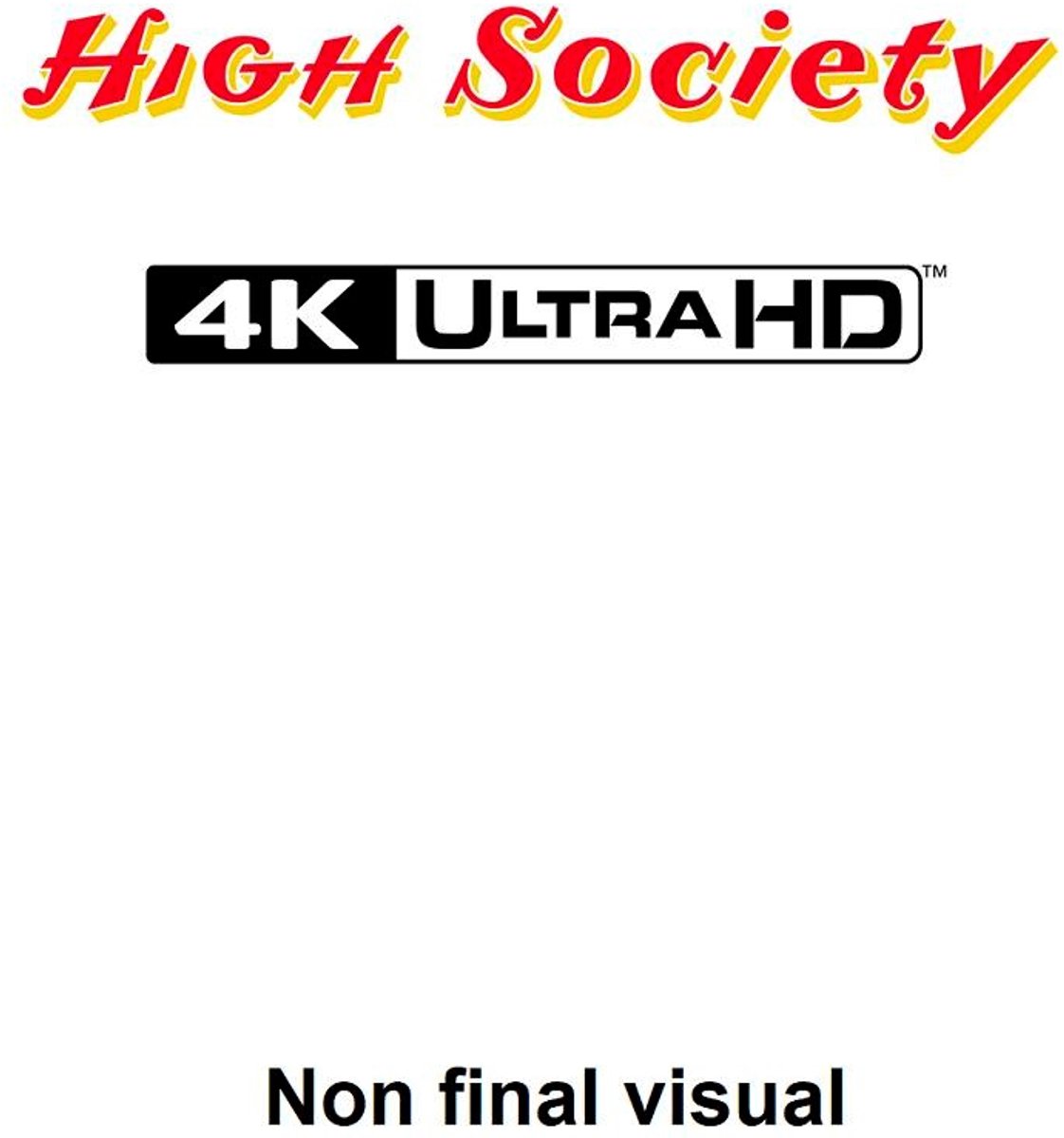 High Society (4K Ultra HD Blu-ray) (Limited Edition) (Steelbook)