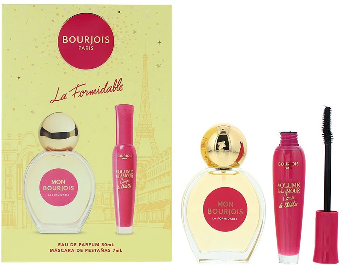 Bourjois La Formidable Gift Set 50 ml EDP + 7 ml Volume Glamour Mascara