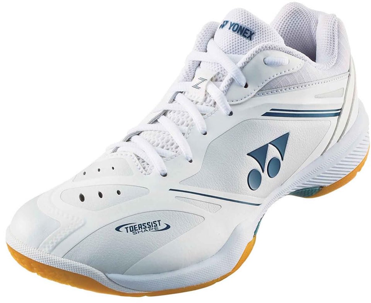YONEX Power Cushion 65 Z Wide - Schoenen - Breed, Wit - 47