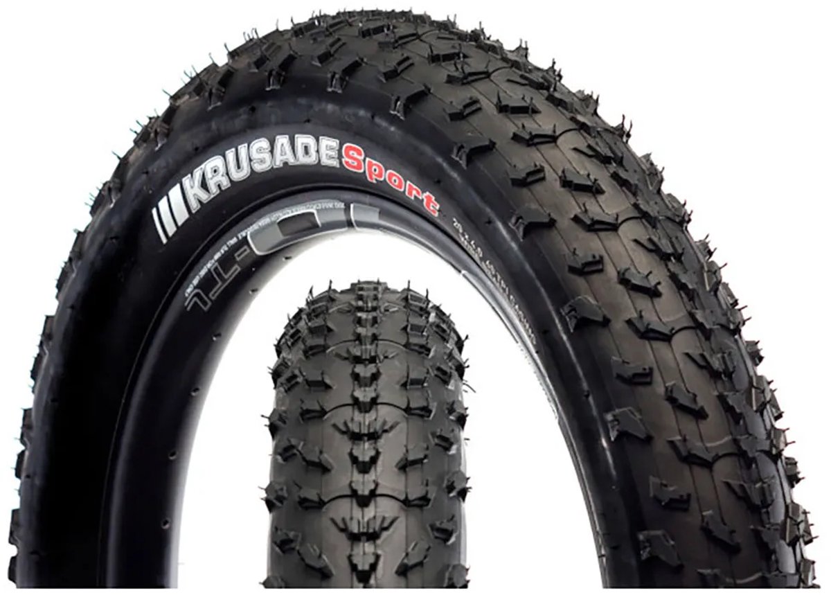 Kenda Krusade 20´´ X 4.00 Stijve Mtb-band Zilver 20´´ x 4.00