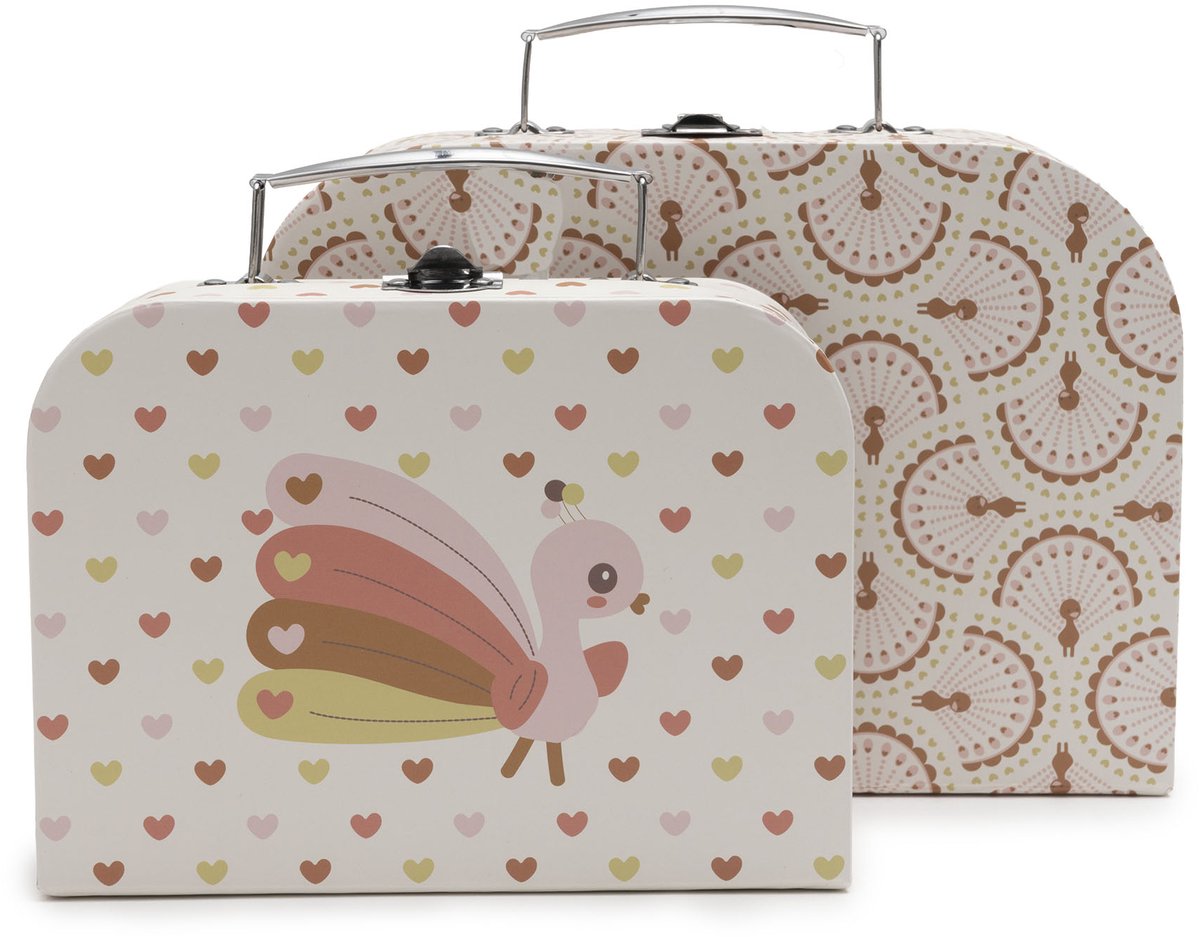 Jollein Speelkoffertje Soft Plumes (2pack)