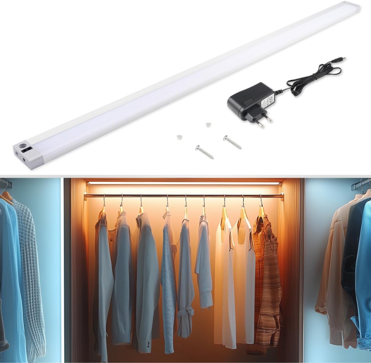 DYVNS® Keukenverlichting Onderbouw - Onderbouwverlichting - Kastverlichting - Vitrineverlichting - Met Sensor